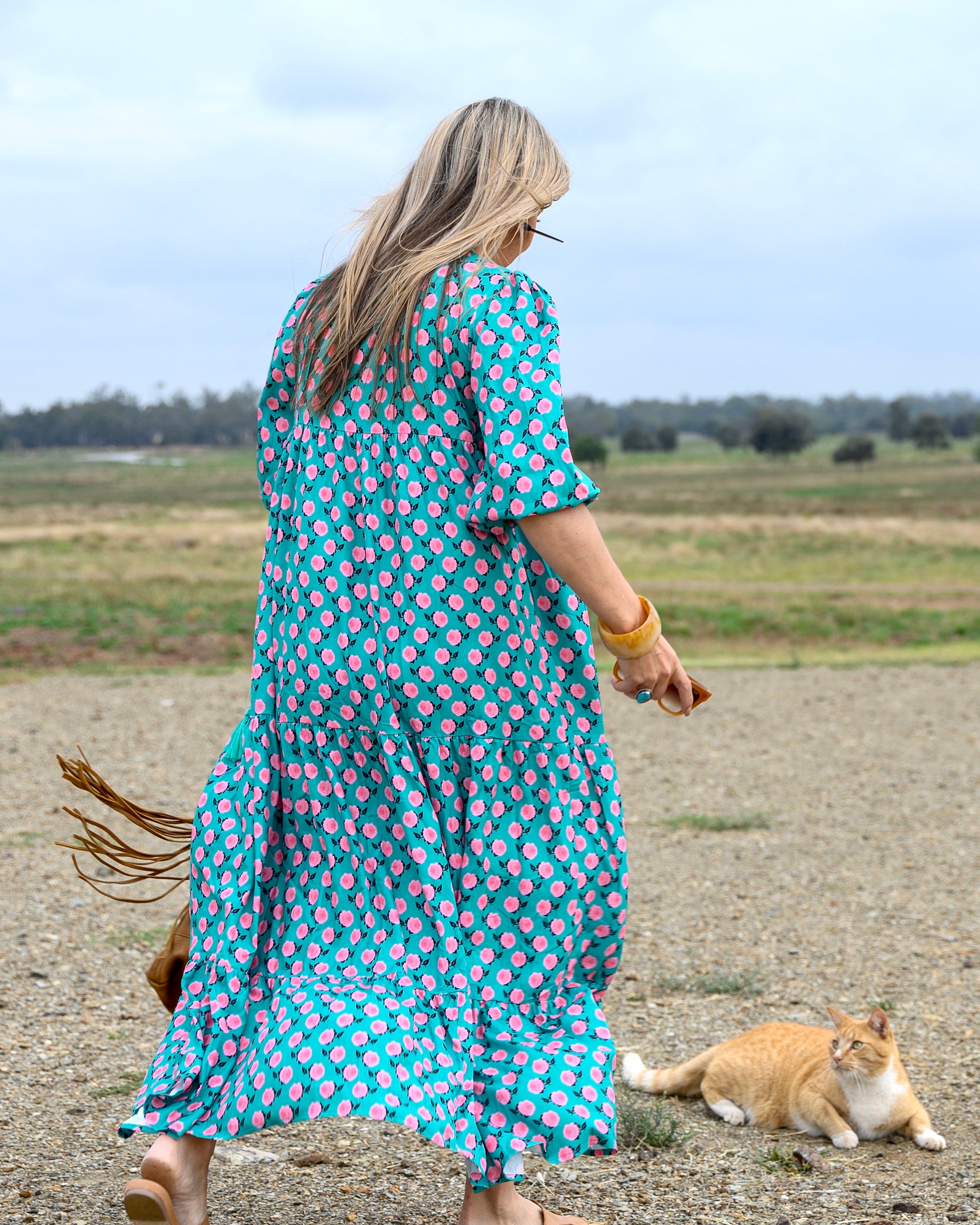 Poppy Rose Maxi Dress