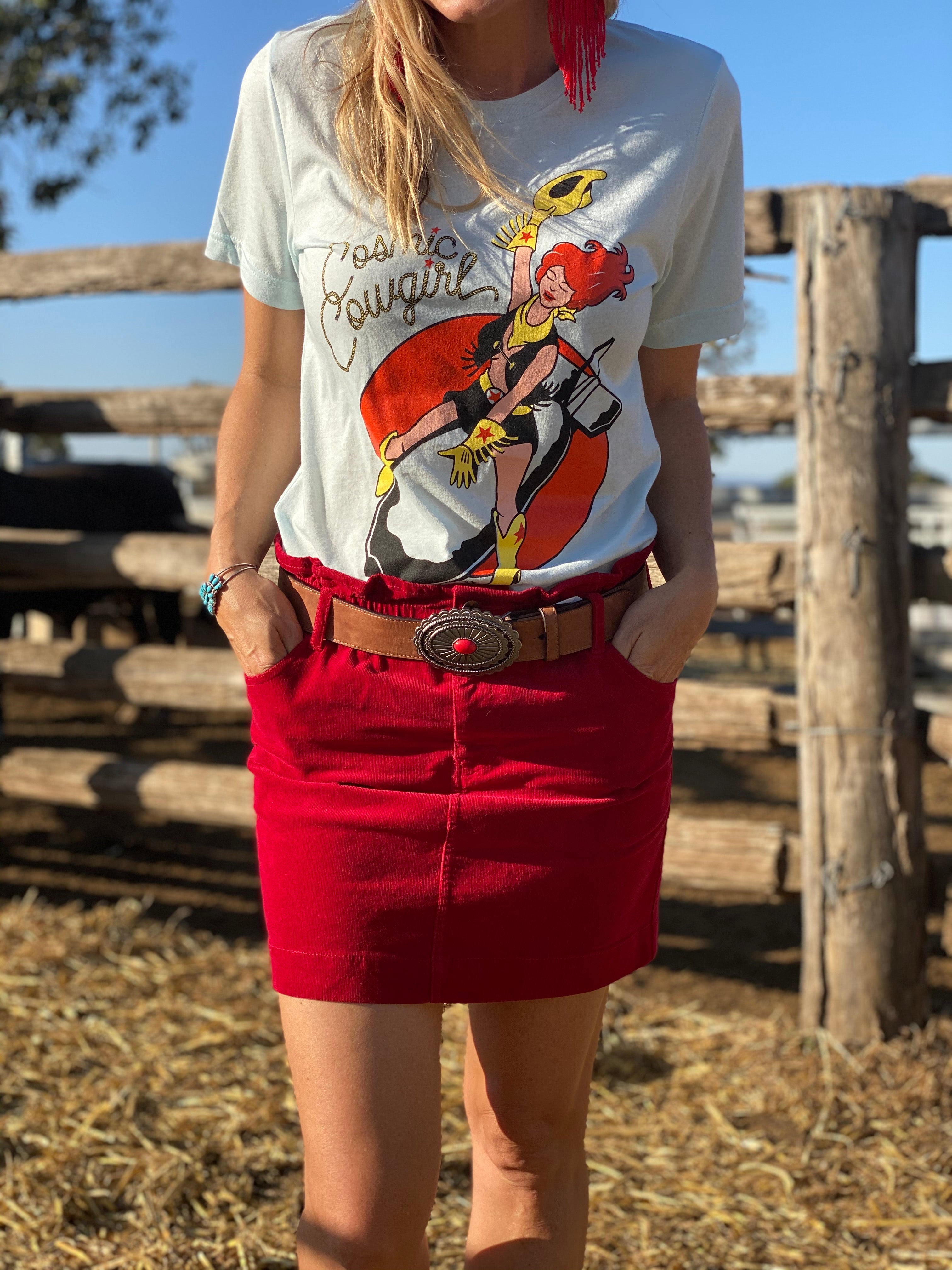 Brown Leather Belt with Vintage Style Buckle