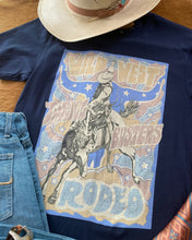 WILD WEST THRILL BUSTERS RODEO Tee - Navy