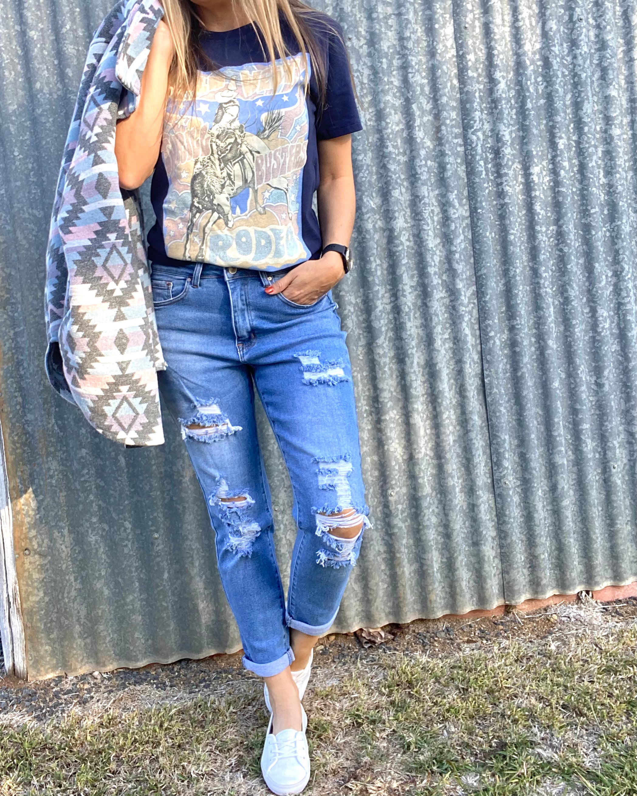 Johnny Boyfriend Jeans