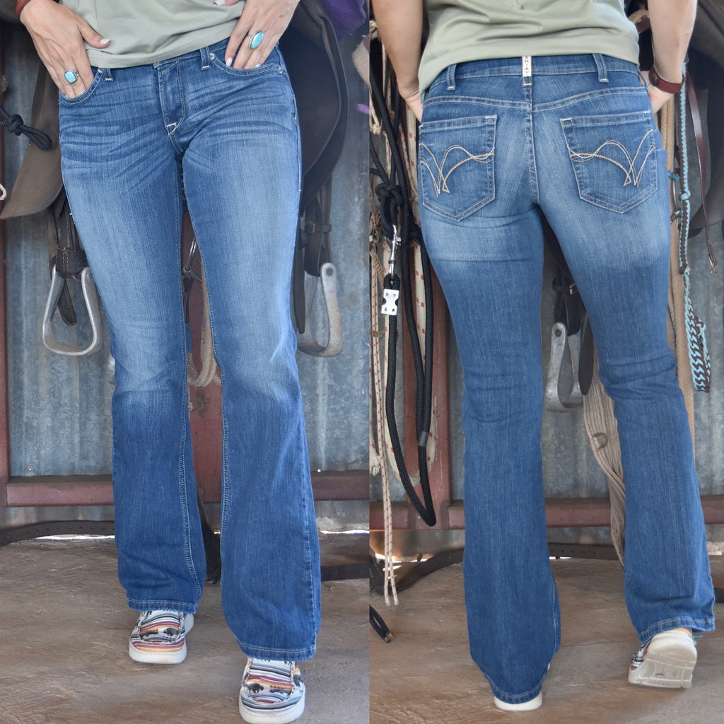 Ariat R.E.A.L Mid Rise Boot Cut - Samara