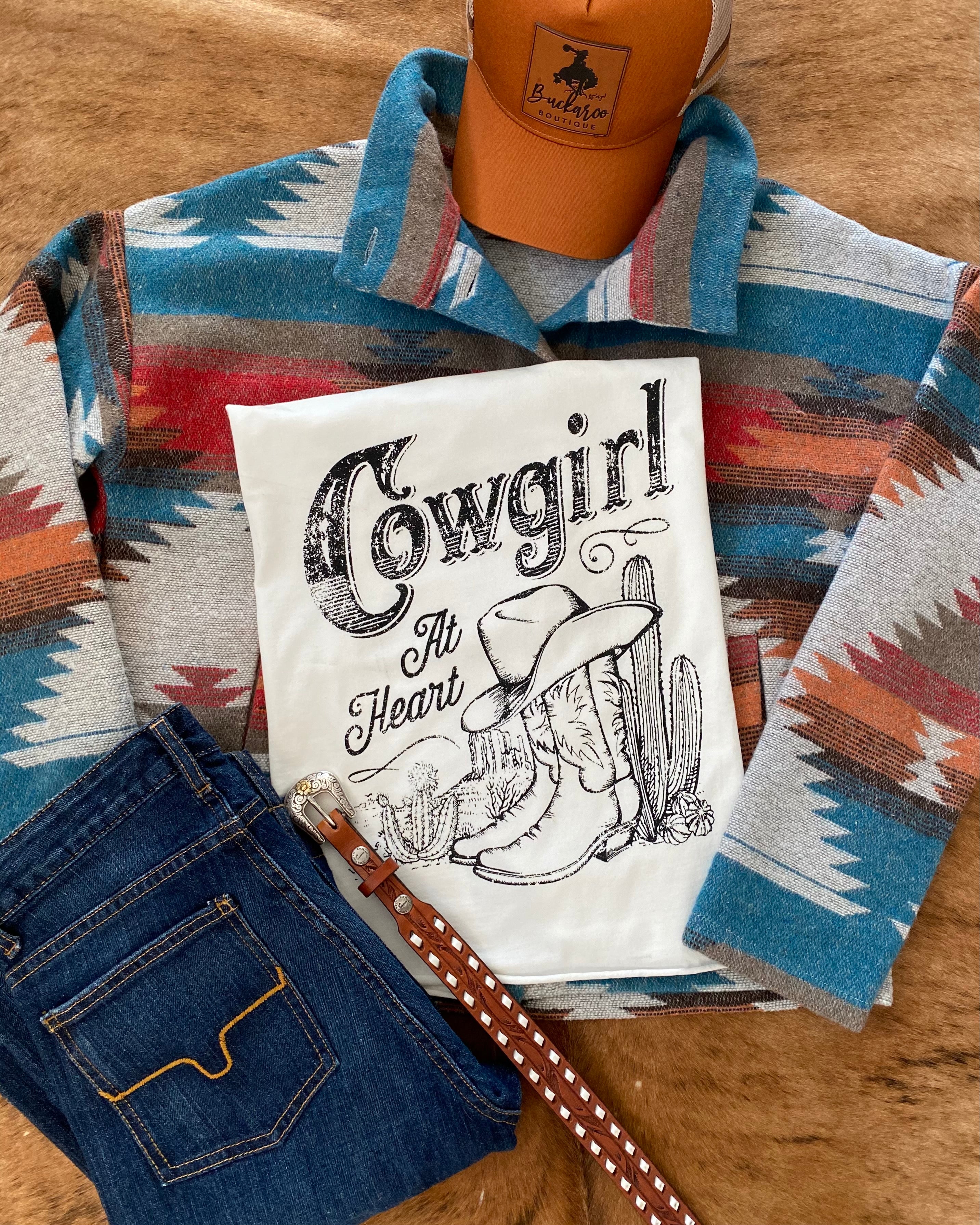 Cowgirl At Heart Long Sleeve Tee